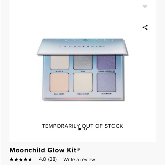 Anastasia Moon Child Glow Kit Palette - New and Sold Out everywhere! 🌙 💎 - Picture 3 of 5